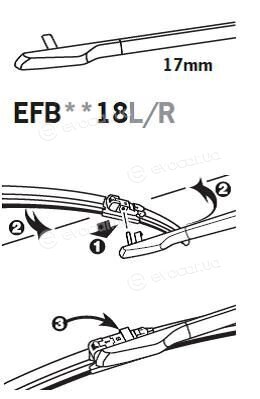 Trico EFB4018L