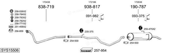 Bosal SYS15506