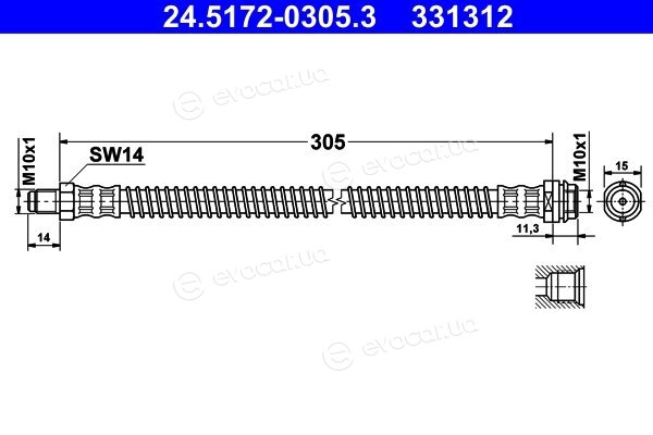 ATE 24.5172-0305.3