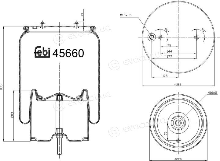 Febi 45660