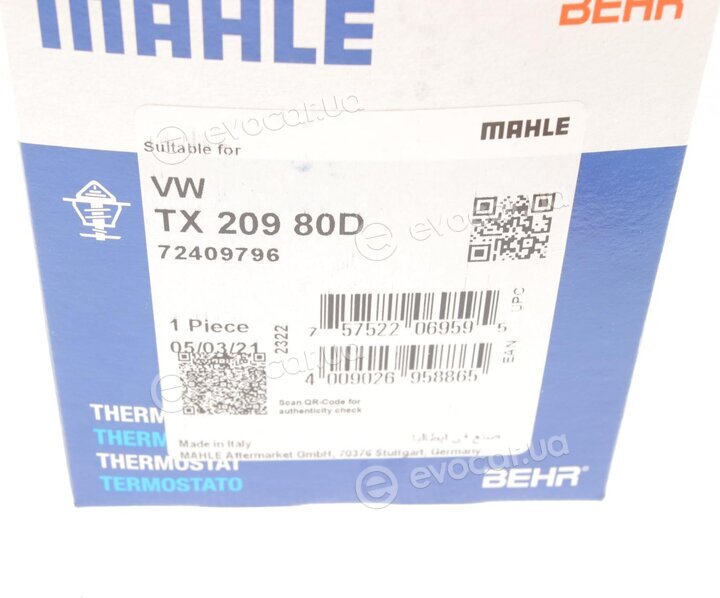 Mahle TX 209 80D