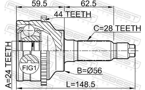 Febest 0510-041A44