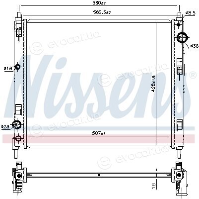 Nissens 606119