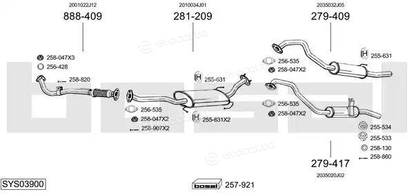 Bosal SYS03900