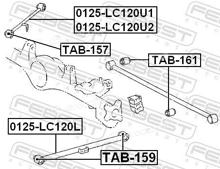 Febest 0125-LC120L