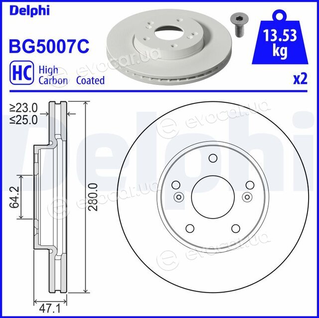 Delphi BG5007C