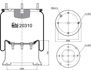 Febi 20310