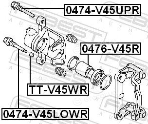 Febest 0474-V45LOWR