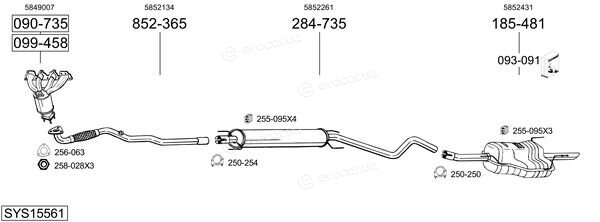 Bosal SYS15561