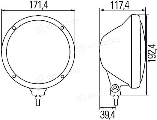 Hella 1F3 010 119-001