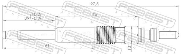 Febest 23642-004