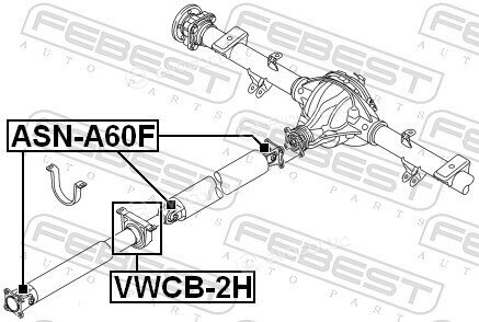 Febest VWCB-2H