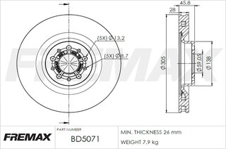 Fremax BD-5071