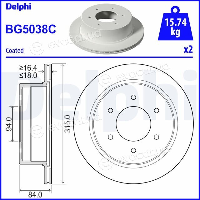 Delphi BG5038C