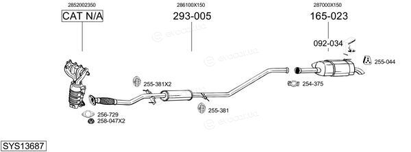 Bosal SYS13687