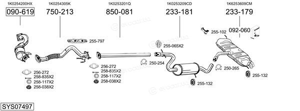 Bosal SYS07497