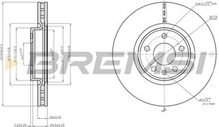 Bremsi CD7996V