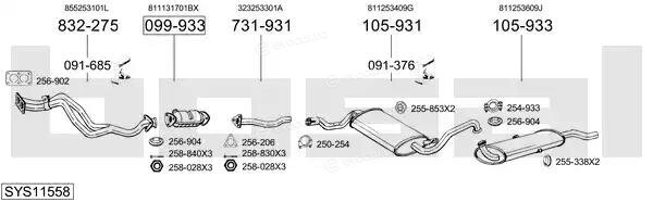 Bosal SYS11558