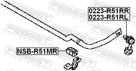 Febest NSB-R51MR