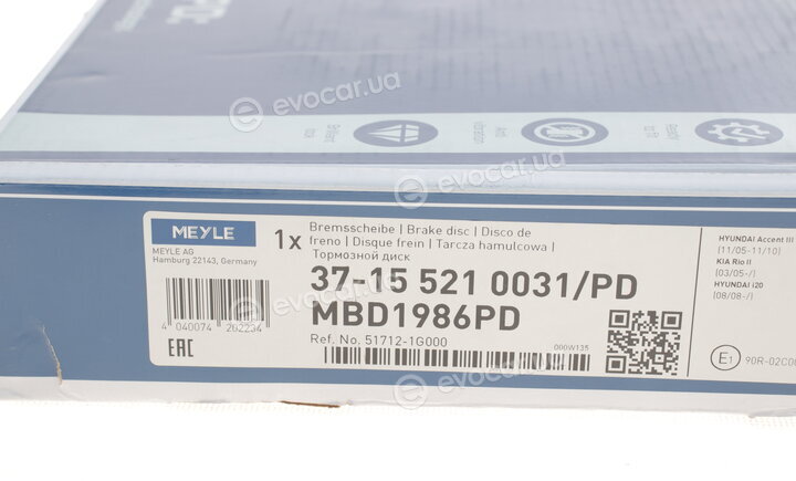 Meyle 37-15 521 0031/PD
