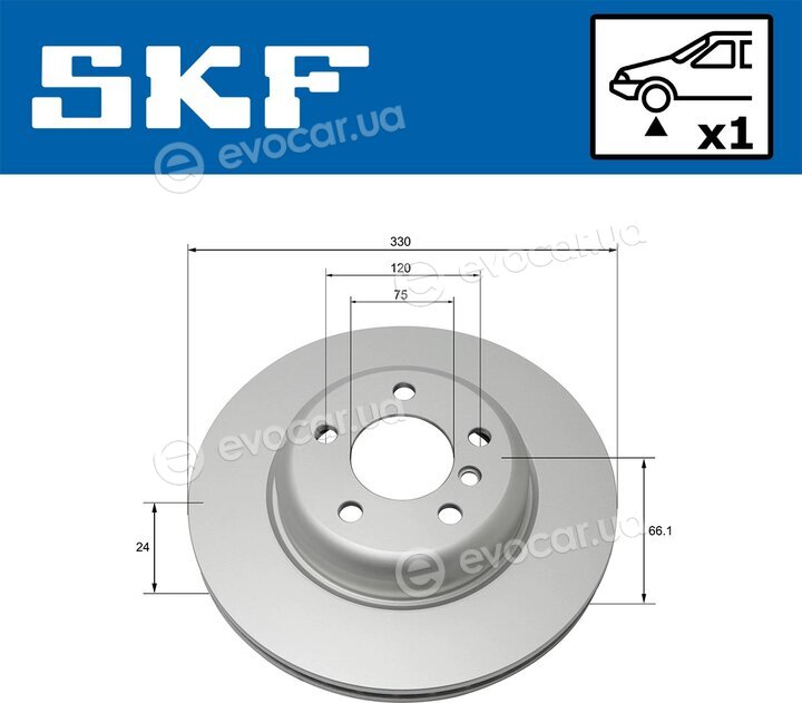 SKF VKBD 80093 V1
