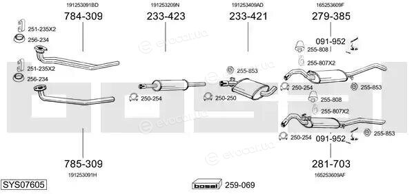 Bosal SYS07605