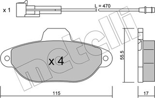 Metelli 22-0159-0