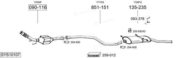 Bosal SYS10107