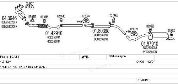 MTS C320016004780