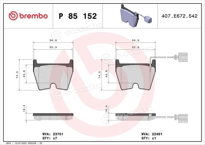 Brembo P 85 152