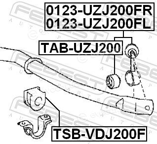 Febest TSB-VDJ200F