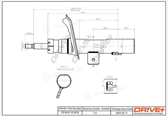 Drive+ DP1610.10.0016