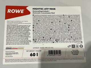 Rowe 25063-0600-99