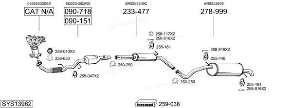 Bosal SYS13962