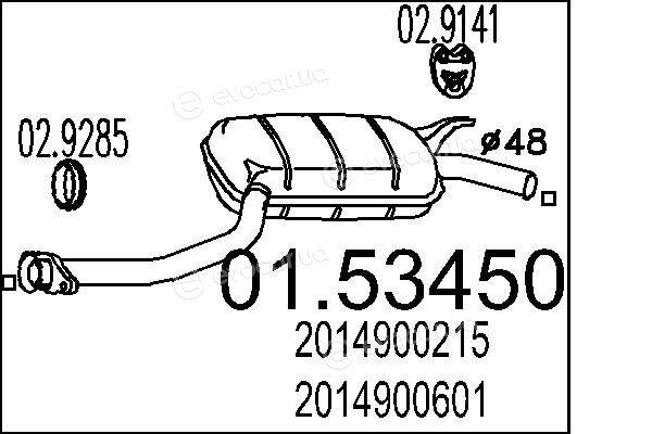 MTS 01.53450