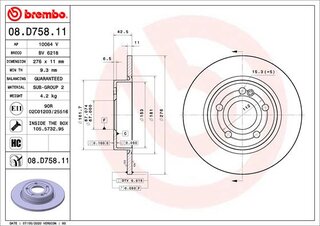 Brembo 08.D758.11