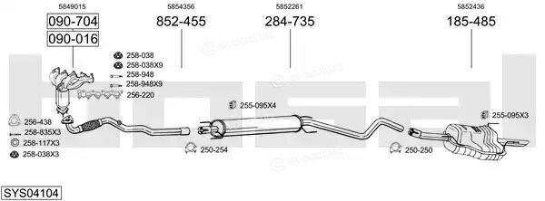 Bosal SYS04104