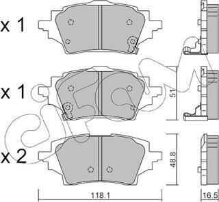 Cifam 822-1228-0