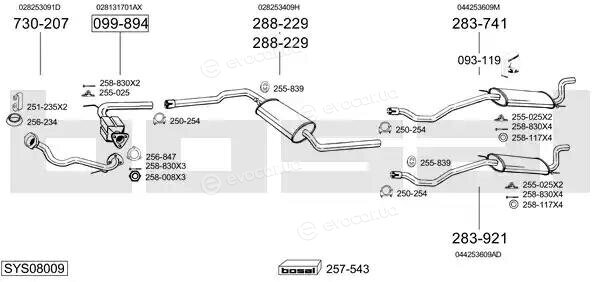 Bosal SYS08009