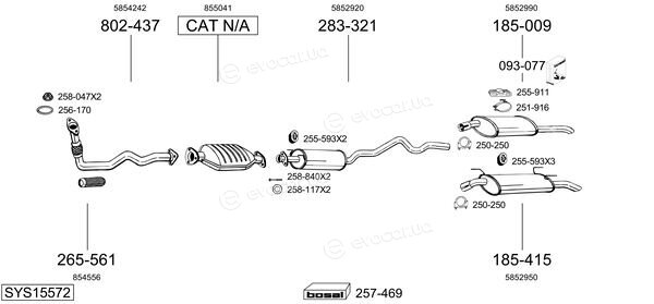 Bosal SYS15572