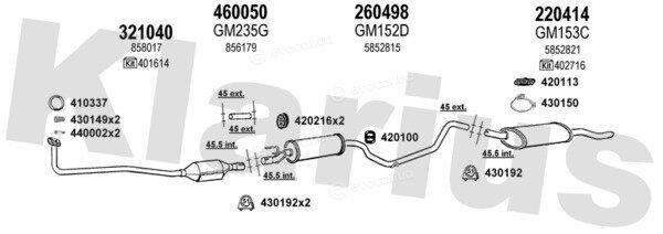 Klarius 390539E