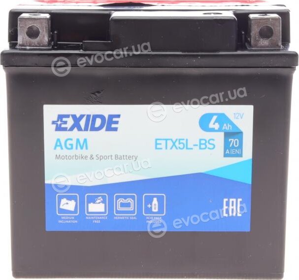 Exide ETX5L-BS