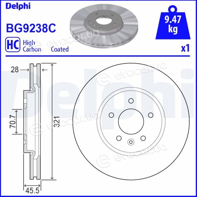 Delphi BG9238C