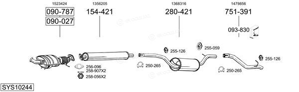 Bosal SYS10244