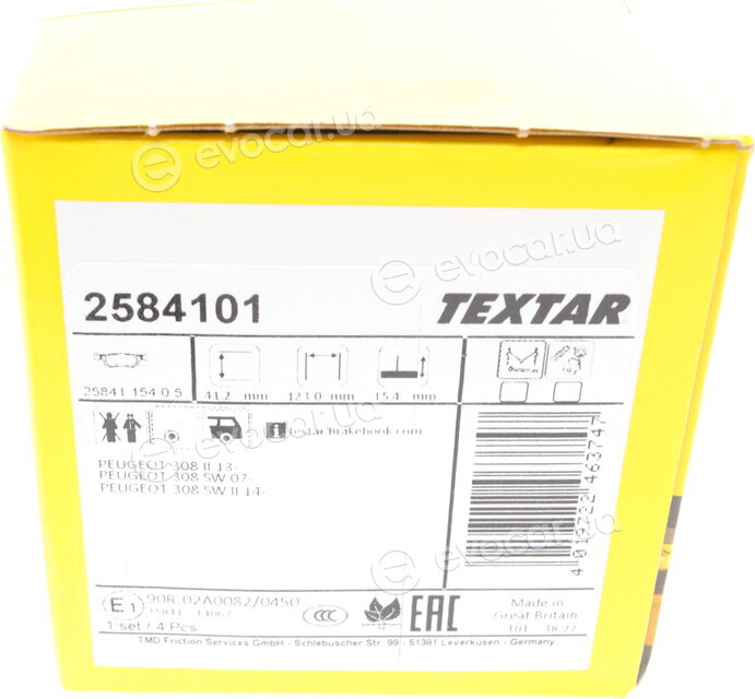 Textar 2584101