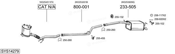 Bosal SYS14279