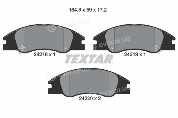 Textar 2421801