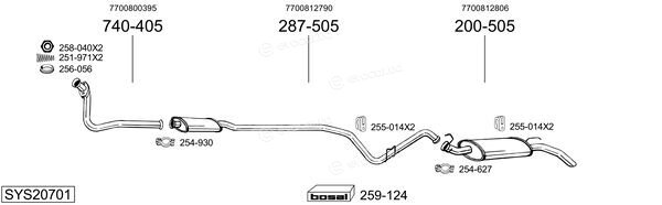 Bosal SYS20701