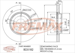 Fremax BD-5182