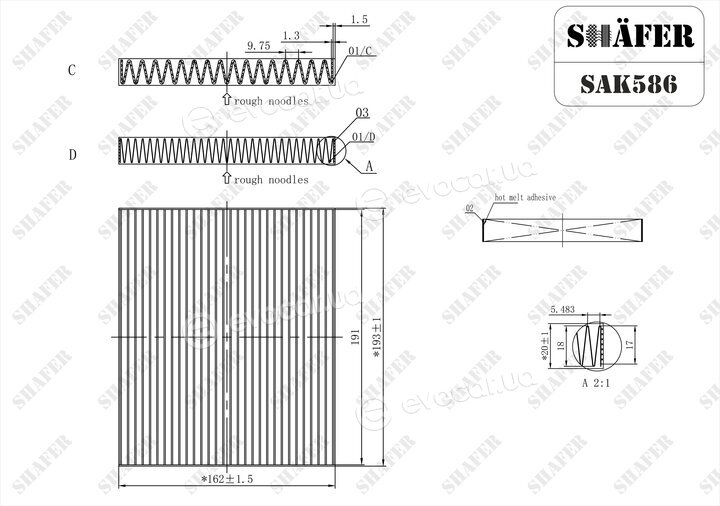 Shafer SAK586
